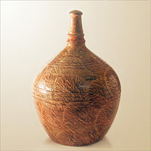 Coin Bank (Dome), made of burnt clay